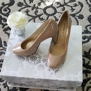 New Madden Girl nude Getta heels.  Size: 8